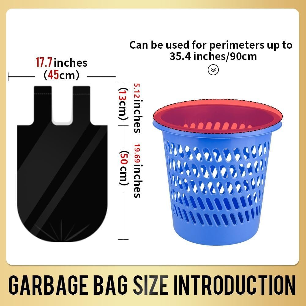 Small Trash Bags 240 Count Garbage Bags - Image 2