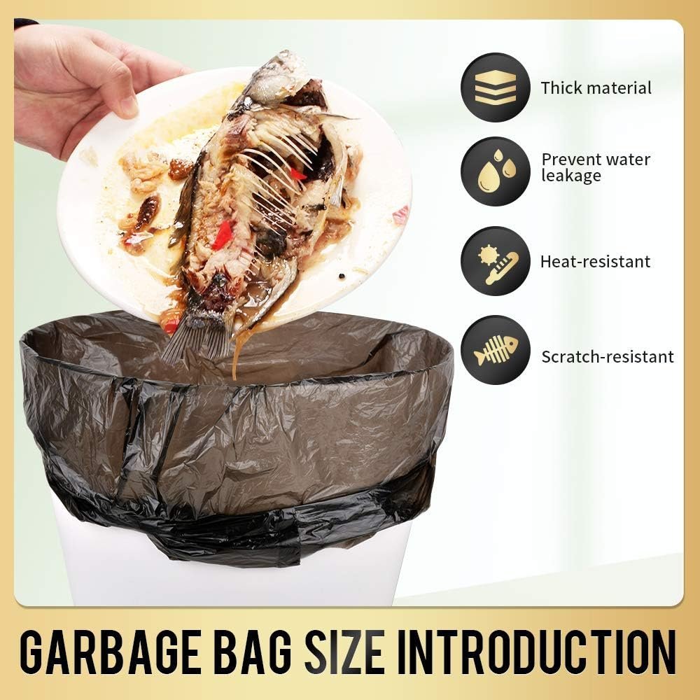 Small Trash Bags 240 Count Garbage Bags - Image 4